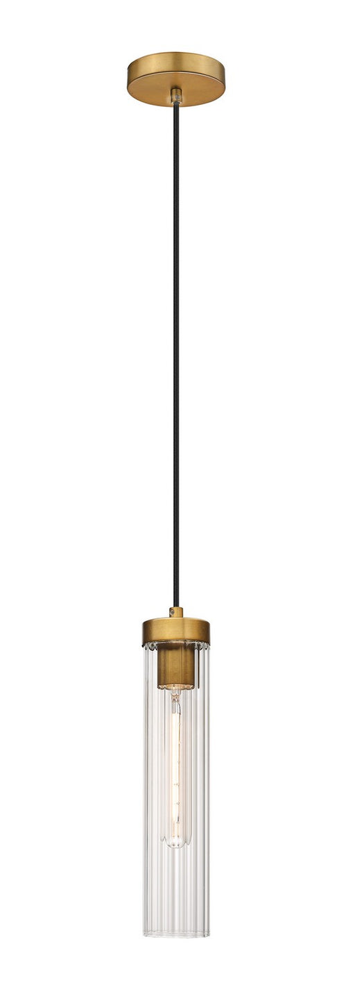 Z-Lite - 740P-RB - One Light Pendant - Beau - Rubbed Brass