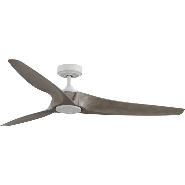 Progress Lighting - P250069-151 - 60``Ceiling Fan - Manvel - Cottage White