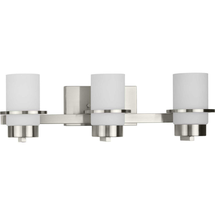 Progress Lighting - P300415-009 - Three Light Vanity - Reiss - Brushed Nickel