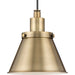 Progress Lighting - P500383-163 - One Light Pendant - Hinton - Vintage Brass