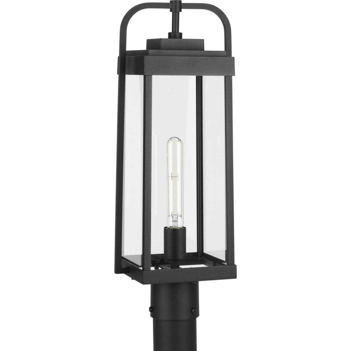 Progress Lighting - P540090-031 - One Light Outdoor Post Lantern - Walcott - Textured Black
