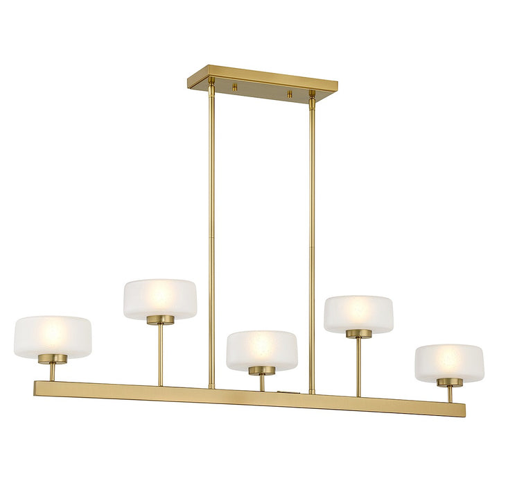 Savoy House - 1-5407-5-322 - LED Linear Chandelier - Falster - Warm Brass