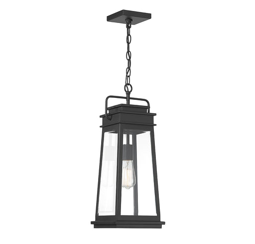 Savoy House - 5-816-BK - One Light Outdoor Hanging Lantern - Boone - Matte Black