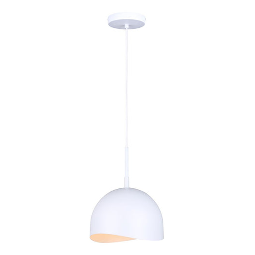 Canarm - IPL1122A01WH - One Light Pendant - Henlee - White