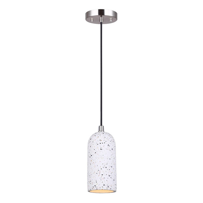 Canarm - IPL2034B01BN - One Light Pendant - Pella - Black