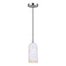 Canarm - IPL2034B01BN - One Light Pendant - Pella - Black