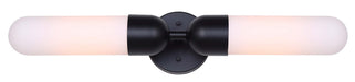 Canarm - IWF1126A02BK - Two Light Wall Sconce - Bevin - Black