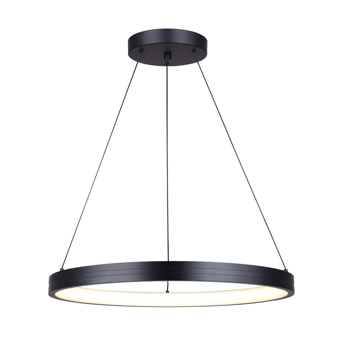 Canarm - LCH253A24BK - LED Chandelier - Evina - Black