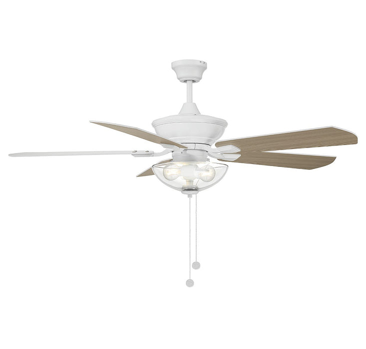 Meridian - M2026WHRV - 52" Outdoor Ceiling Fan - White