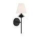 Meridian - M90077MBK - One Light Wall Sconce - Matte Black