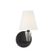 Meridian - M90102MBK - One Light Wall Sconce - Matte Black