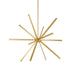Kuzco Lighting - CH14356-BG - LED Chandelier - Sirius - Brushed Gold