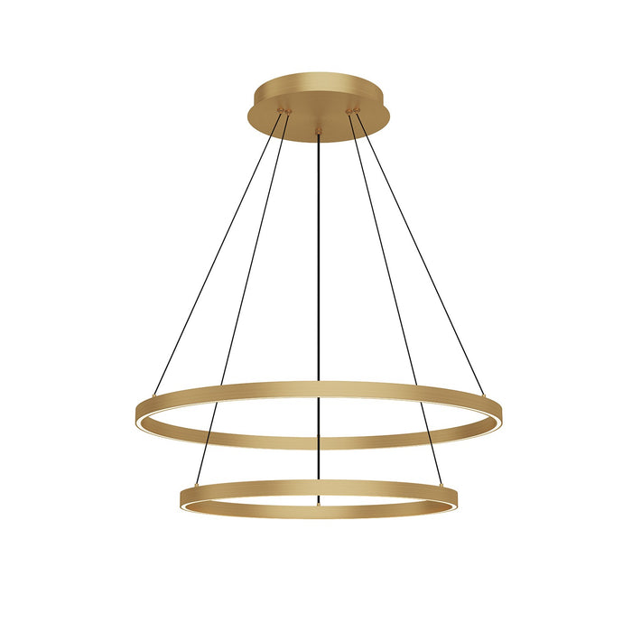 Kuzco Lighting - CH87232-BG - LED Chandelier - Cerchio - Brushed Gold