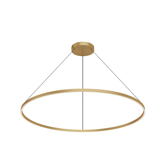 Kuzco Lighting - PD87160-BG - LED Pendant - Cerchio - Brushed Gold