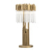 Varaluz - 309T03HG - Three Light Table Lamp - Matrix - Havana Gold