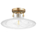Quorum - 2820-13-80 - One Light Dual Mount - Marbled Dual Mounts - Aged Brass