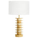 Cyan - 11390-1 - LED Table Lamp - Alessio - Aged Brass