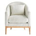 Cyan - 11399 - Chair - Kendra - Off-White