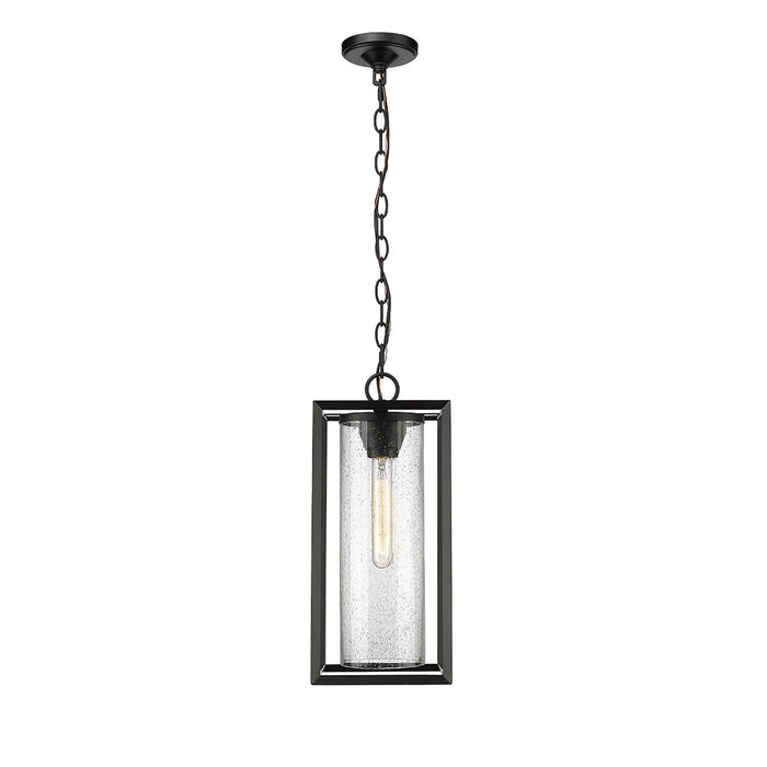 Millennium - 4562-PBK - One Light Outdoor Hanging Lantern - Wheatland - Powder Coat Black