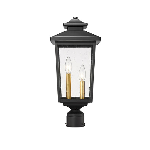 Millennium - 4644-PBK - Two Light Outdoor Post Lantern - Eldrick - Powder Coat Black