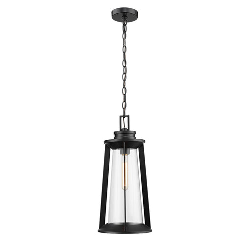 Millennium - 8204-PBK - One Light Outdoor Hanging Lantern - Bolling - Powder Coat Black