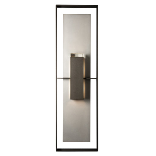 Hubbardton Forge - 302608-SKT-14-78-ZM0736 - Two Light Outdoor Wall Sconce - Shadow Box - Coastal Oil Rubbed Bronze