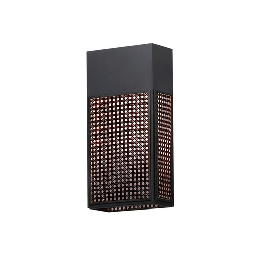 Maxim - 54804BK - LED Outdoor Wall Sconce - Lattice - Black