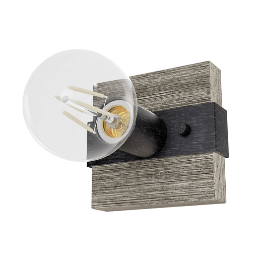 Hunter - 13050 - One Light Wall Sconce - Donelson - Brushed Iron