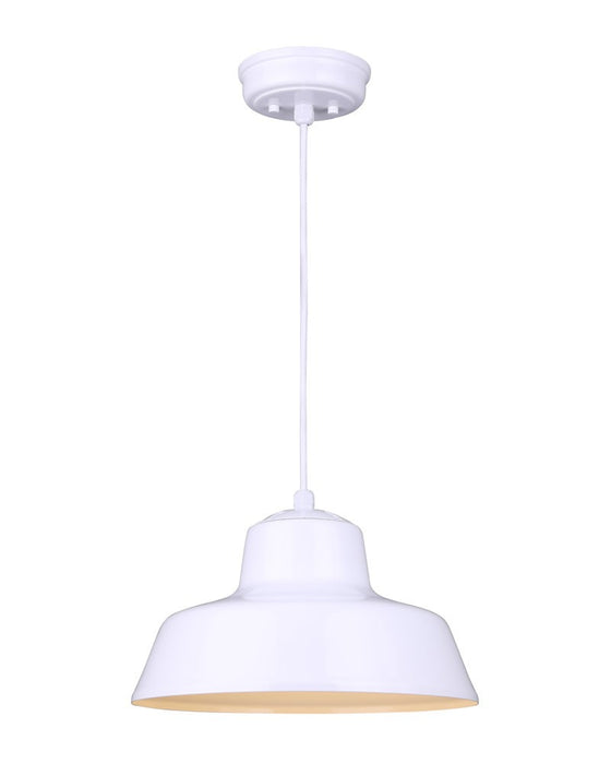Canarm - IPL1095A01WH - One Light Pendant - Levi - Matte White