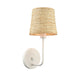 ELK Home - 32454/1 - One Light Wall Sconce - Abaca - Textured White