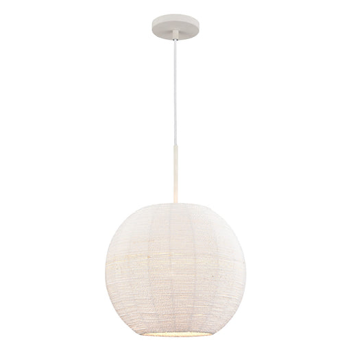 ELK Home - 52255/1 - One Light Pendant - Sophie - White Coral
