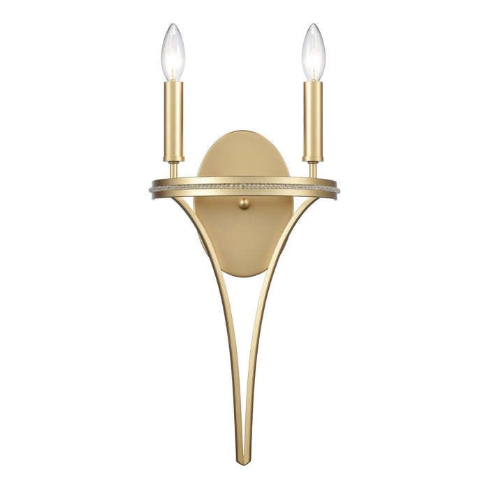 ELK Home - 69480/2 - Two Light Wall Sconce - Noura - Champagne Gold