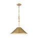 ELK Home - 89715/1 - One Light Pendant - Neville - Natural Brass
