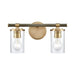 ELK Home - 89861/2 - Two Light Vanity - Burrow - Natural Brass
