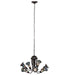 Meyda Tiffany - 251597 - Seven Light Chandelier - Stained Glass Pond Lily - Mahogany Bronze