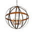 Meyda Tiffany - 256625 - Eight Light Pendant - Atlas - Copper