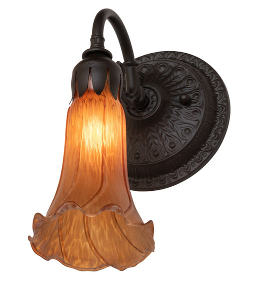 Meyda Tiffany - 260474 - One Light Wall Sconce - Amber - Oil Rubbed Bronze