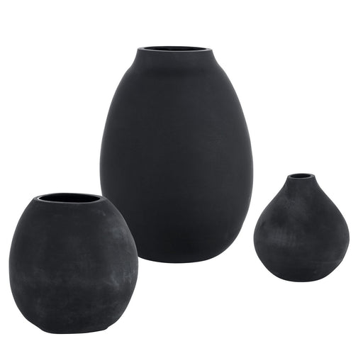 Uttermost - 18068 - Vases, Set/3 - Hearth - Black