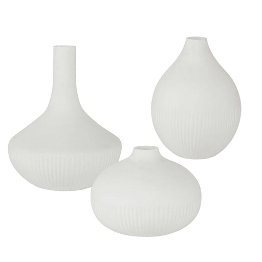 Uttermost - 18072 - Vases, Set/3 - Apothecary - Satin White
