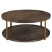 Uttermost - 25555 - Coffee Table - Palisade - Antique Gold