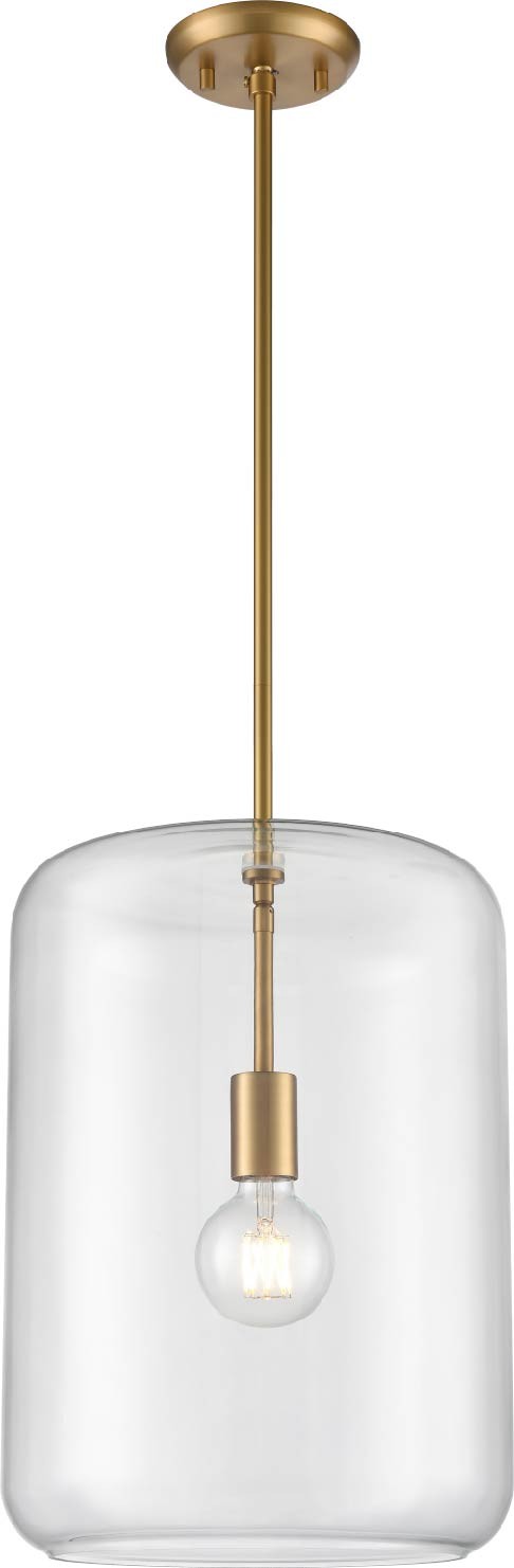 DVI Lighting - DVP25821BR-CL - 11.5``Pendant - St. Julian - Brass with Clear Glass