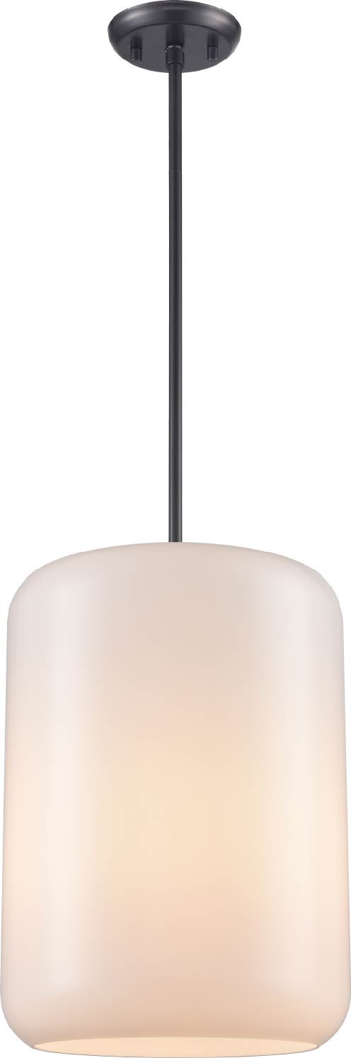 DVI Lighting - DVP25821GR-TO - One Light Pendant - St. Julian - Graphite With True Opal Glass