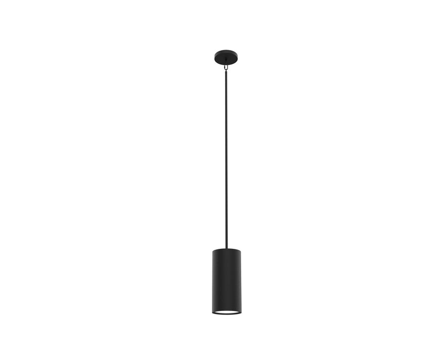 DVI Lighting - DVP49120MW+BK - One Light Pendant - Gimli - Matte White And Black