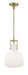 Norwell Lighting - 4651-AN-MO - One Light Pendant - Izel - Antique Brass