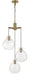 Norwell Lighting - 4743-AN-CL - LED Chandelier - Selina - Antique Brass