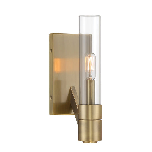 Norwell Lighting - 6511-AN-CL - One Light Wall Sconce - Rohe - Oxidized Brass