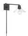 Norwell Lighting - 6661-MB-CL - One Light Wall Sconce - Dillon - Matte Black