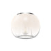 Kuzco Lighting - FM57508-CH/OP - One Light Flush Mount - Samar - Chrome/Opal Glass