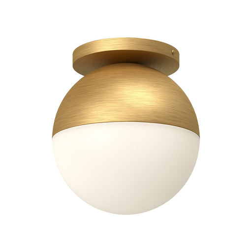 Kuzco Lighting - FM58310-BG/OP - One Light Flush Mount - Monae - Brushed Gold/Opal Glass