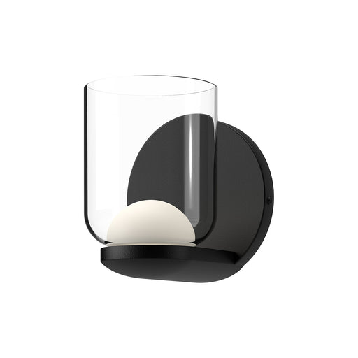 Kuzco Lighting - WS52505-BK/CL - LED Wall Sconce - Cedar - Black/Clear Glass